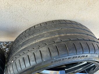 Alu kola 5x112 r19, letní pneu, dvourozměrná - 17
