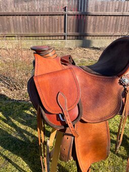 Westernové sedlo wade - 17