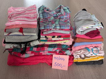 Dívčí oblečení mix 98/104 - 17