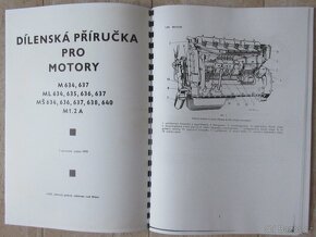 Motory LIAZ M 634 a M 637 - katalogy ND + dílenská příručka - 17