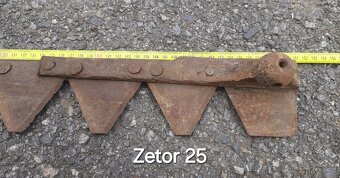 Prodám závaží Supr,disky Zetor 25,rám UŘI,káru - 17