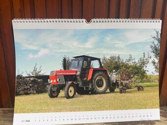 Kalendáře s traktory Zetor na rok 2026 - 17