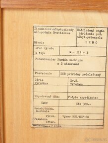 Retro Stěna Knihovna Komoda Brusel Renovace TOP - 17