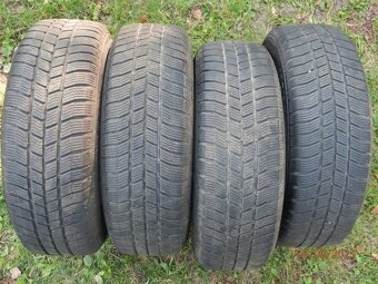 4x Obutá zimní sada ŠKODA OCTAVIA 2 BARUM 195/65 R15 - 17