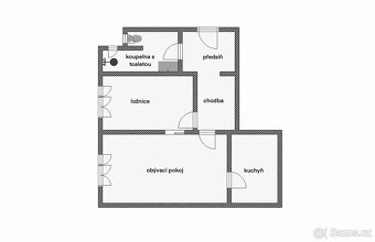 Prodej bytu 2+1 (50,5 m2), Baranova, Praha 3 - 17