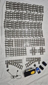 LEGO MIX 30 kg + návody, 9V VLAKY, Aquanauts a iné... - 17