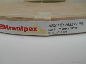 ABS hrana Hranipex 24  1 mm 25 m s Alu Fólií Zlatá Broušen - 17
