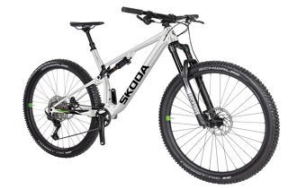 NOVÉ Celoodpružené MTB+ Škoda- Rockshox- Shimano Deore. - 17