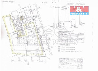 Pronájem obchodních prostor, 121 m2, Kladno, ul. Komenského - 17