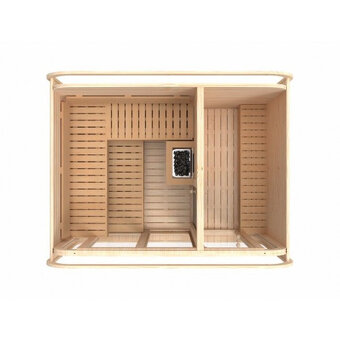 Sauna Marivox, venkovní finská sauna, zahradní sauna - 17