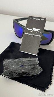 Wiley X Kingpin Captivate Polarized Blue Mirror - 17