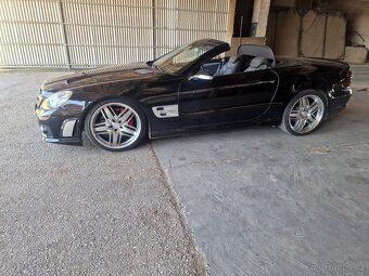 Mercedes Benz SL 55 AMG facelift 63AMG cabrio přes 500ps V-M - 17