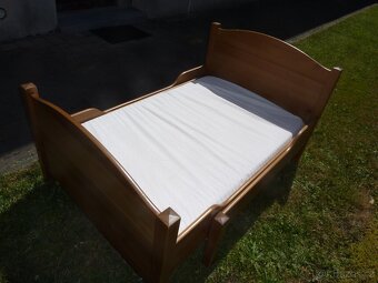 Ikea ATELES rostoucí postel 130-200 x 80 cm, masiv - 17