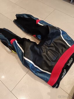 4SR RR Evo 3 Pearl Blue-Pánská moto kombinéza, dvoudílná - 17