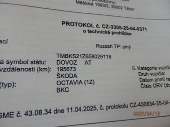 Škoda Octavia 2 1.9 tdi 77kw kombi 4x4 195000km - 17