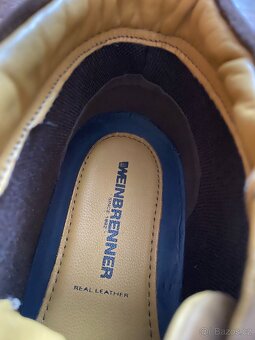 Nové pánské kožené podzim./zimní boty Weinbrenner - č. 42 - 17