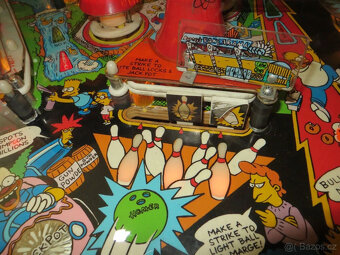 Simpsonovi Flipper od Data East, pinballový automat, z roku - 17