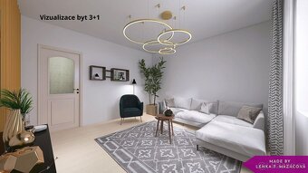 Prodej, byt 3+1, 70 m2, Uničov, Nerudova - 17