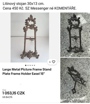 Staré doplňky, porcelán ,atd viz fota. Ceny viz fota. - 17