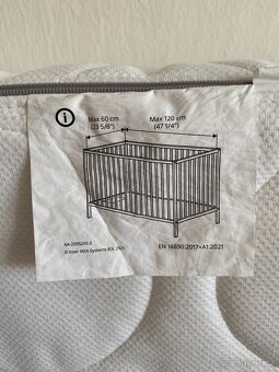 Dětská postýlka včetně mantinelu - 17