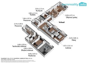 Prodej, rodinný dům, Zahrádky - 17