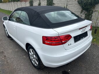 Audi a3 cabrio 1.6mpi 75kw,r.v.2009, naj 131tis. Km, servisn - 17