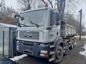 MAN TGA 35.400 sklápěč 8x6, traktor - 17
