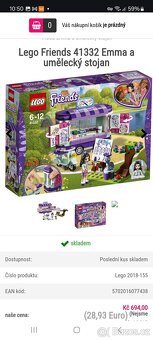 LEGO® Friends 41336 a 41332, Emma a umělecká kavárna - 17