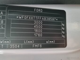 Ford Transit, VALNÍK, 1.MAJ. NOVÁ STK, VÝBORNÝ STAV - 17