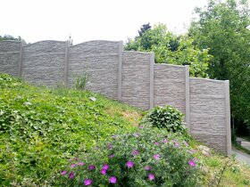 Betonové ploty Znojmo Brno - výška 200cm - 3 dekory v akci - 17