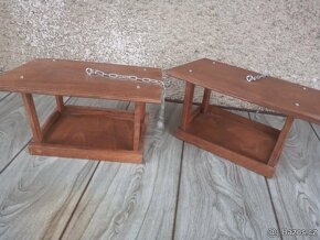 Nabízím vyobrazené květináče z masivního dřeva EKO ošetření - 17