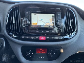 Fiat Doblo 1.4T 88kw CNG, rv2015,1.MAJITEL,NOVÁ STK,NAVIGACE - 17