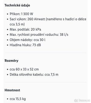 Průmyslový vysavač peformance - 17
