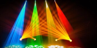 Led D.J technika-Pohyblivé led hlavice--Flower efekt atd - 17