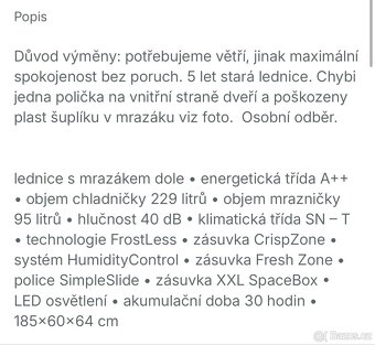 Lednička s mrazákem Gorenje 6192 EX - 17