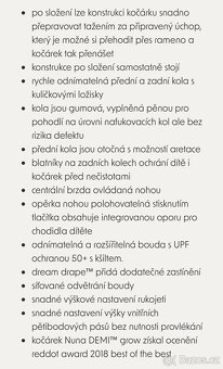 Kočárek Nuna Demi Grow + vajíčko Nuna Pipa Next - 17
