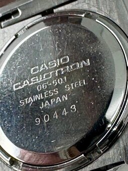 Casio CASIOTRON 06-501 - RARITA, TOP STAV - 17