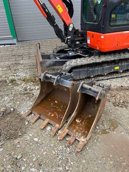 Kubota KX037 , 352 Mth , plná výbyva+ lžíce, TOP stav, - 17