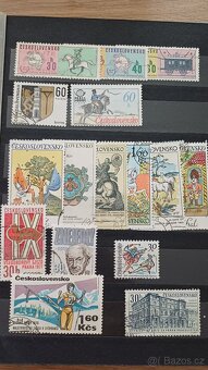 Poštovní známky - sbírka - filatelie, filatelistika - 17