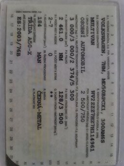 VW T5 MULTIVAN 4x4, 2,5 128kW PRODÁM - 17