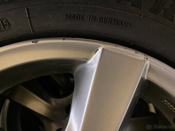 4 ks, Kompletní kola, 185/60 R15 Goodyear + Alu disky DEZENT - 17