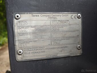 Terex Tc20 minibagr - 17