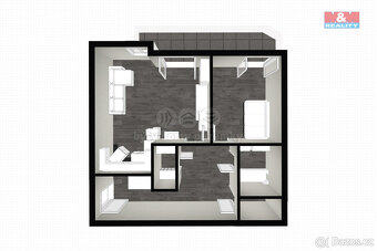 Prodej bytu 2+kk, 53 m², Modletice - 17
