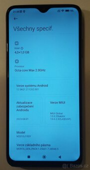Prodám mobil Redmi 9T 1ks 4/64 + 1ks 4/128, Stav A - 17