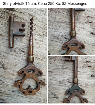 Starožitné a staré doplňky viz fota. Ceny viz fota. - 17