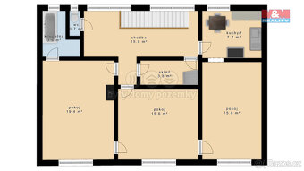 Prodej rodinného domu, 890 m², Bernartice, ul. Bechyňská - 17