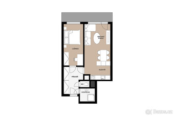 Byt 2+kk o ploše 60 m2 - Velvary, Velvary - 17