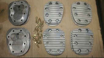 Přední vidlice tlumiče buben kola klakson 6V 12V - 17