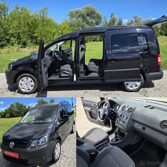 VW CADDY 2,0 TDi LONG 103kW 7 MÍST, 1.MAJ 140.tkm VÝHŘEVY - 17