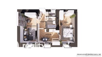 Prodej bytu 3+1, 64 m2, zahrádka 112 m2 - 17
